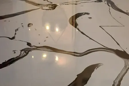 Polyuretanová litá podlaha se vzorem na přání zákazníka