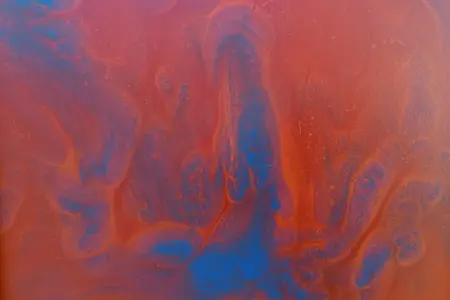 Metalická litá podlaha vzorek