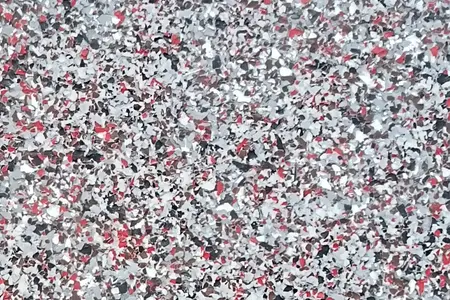 Imitace teraco barevný chips 3mm vzorek